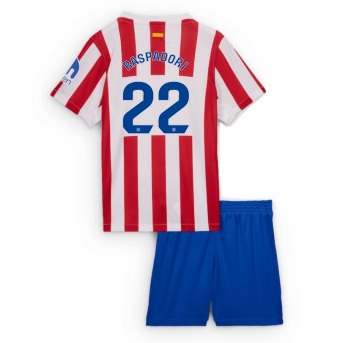 Billige Fotballdrakt Atletico Madrid Giacomo Raspadori #22 Replika Hjemmedraktsett Barn 2025-26 Kortermet (med bukser)